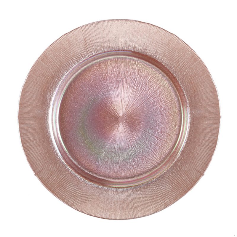 Wholesale Glass Charger Plate PZ-045 - Image 2
